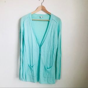 GAP mint light weight sweater